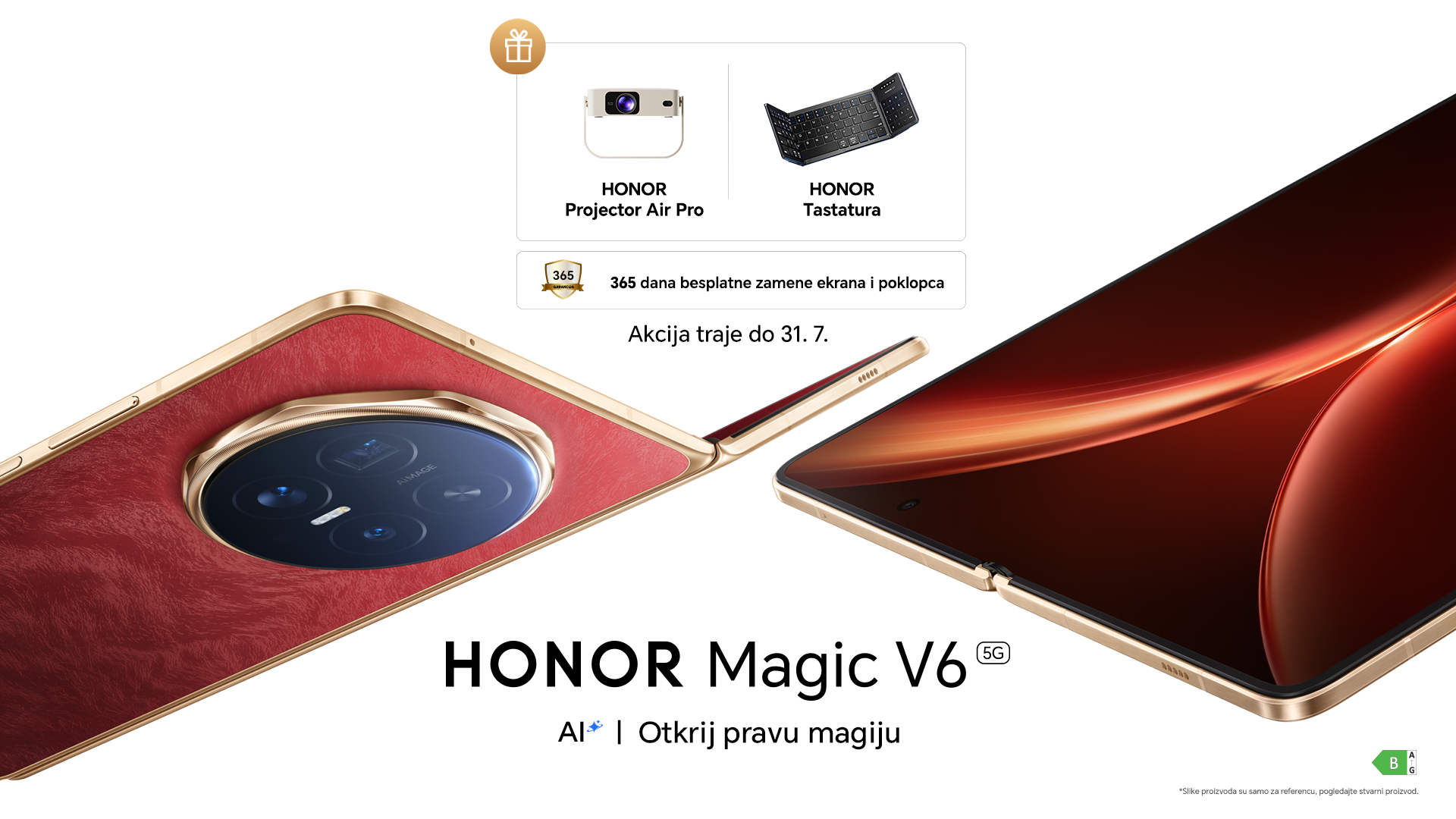 Promotivna grafika za HONOR promocija Srbija